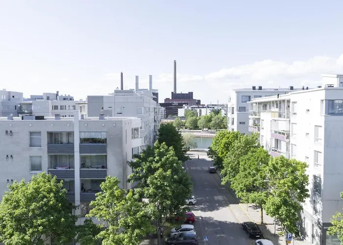 Stylish 2-bedroom Family Apt. With Sauna And Parking Apartmán Helsinky